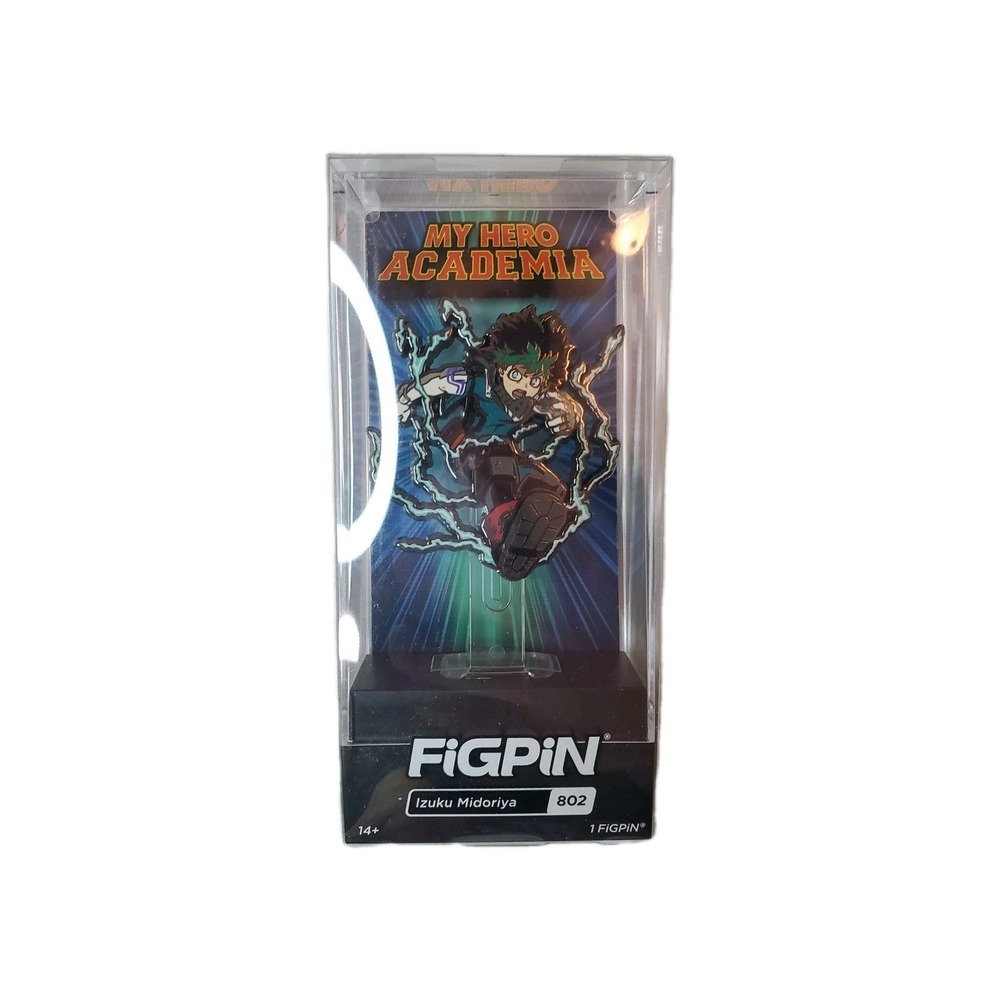 FiGPiN My Hero Academia Izuku Midoriya Collectable Pin‎ #802